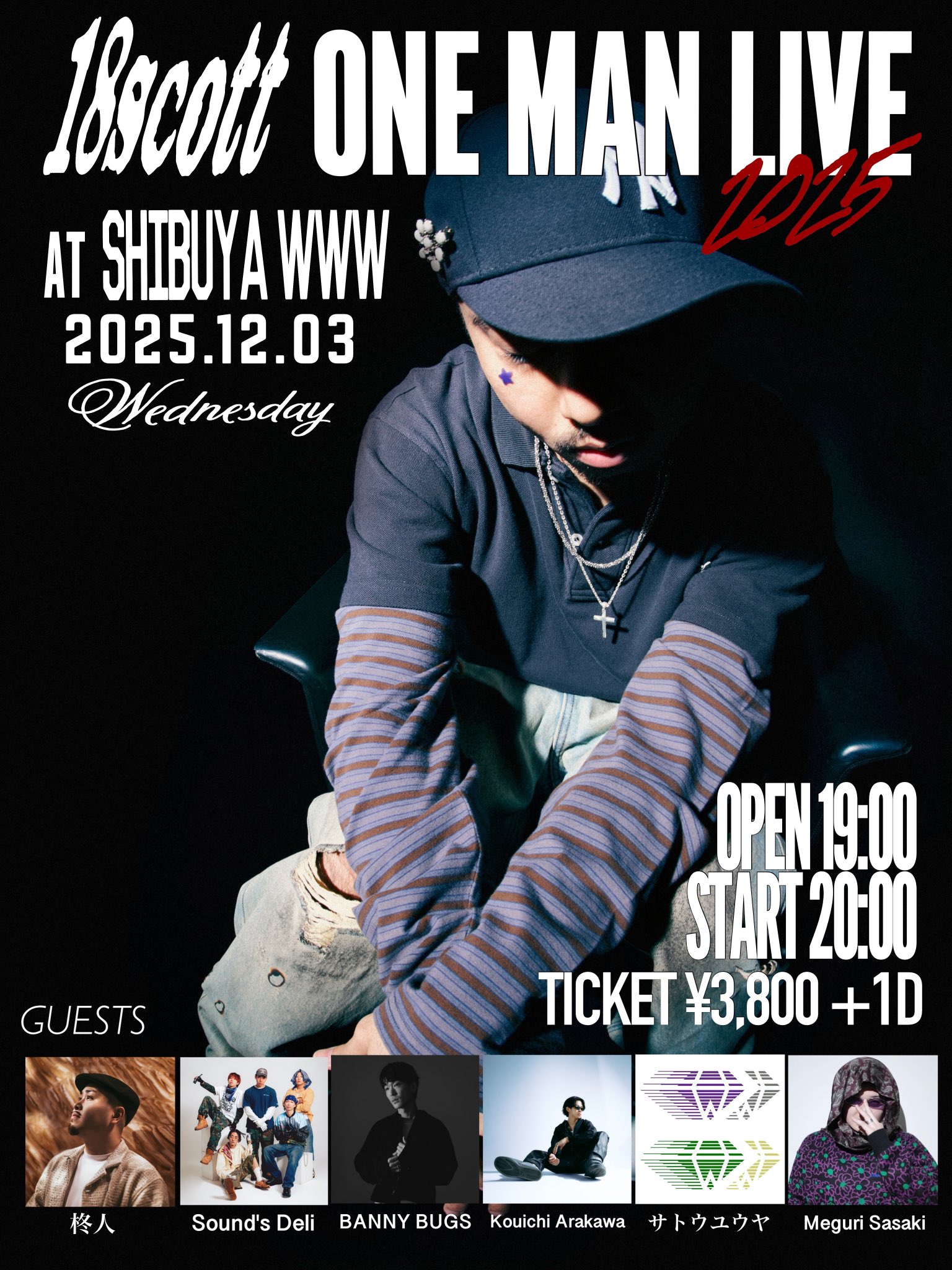 18scott ONE MAN LIVE 2025